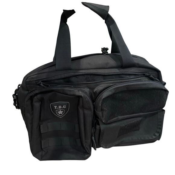 DEUCE DIAPER BAG Tactical Baby Gear Black Good Condition - Picture 1 of 5